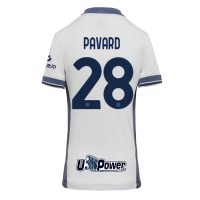 Inter Milan Benjamin Pavard #28 Bortedrakt Dame 2024-25 Kortermet